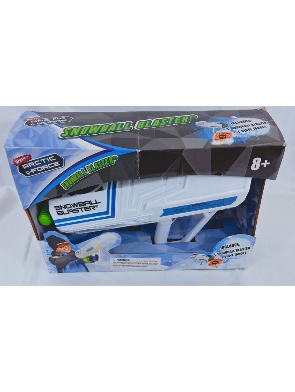 ARCTIC O-Force Snowball BLASTER 8+ by WHAM-O Item #39063 Brand-NEW in Box